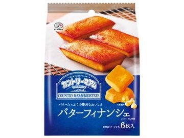 不二家 カントリーマアムＭバターフィナンシェ ６枚 ×5入り 【全国送料無料】(一部地域別途)の画像