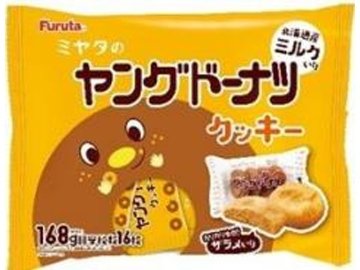 フルタ ヤングドーナツクッキー１６８ｇ×14入り 【全国送料無料】(一部地域別途)の画像