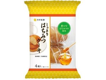 丸中 しっとりはちみつケーキ４個×9入り 【全国送料無料】(一部地域別途)の画像