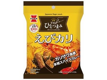 岩塚製菓 ＴＨＥひとつまみ えびカリ３０ｇ×10入り 【全国送料無料】(一部地域別途)の画像