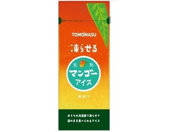 友枡 果実アイス マンゴー８０ｇ×36入り 【全国送料無料】(一部地域別途)の画像