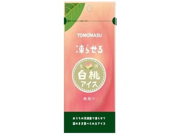 友枡 果実アイス 白桃８０ｇ×36入り 【全国送料無料】(一部地域別途)の画像
