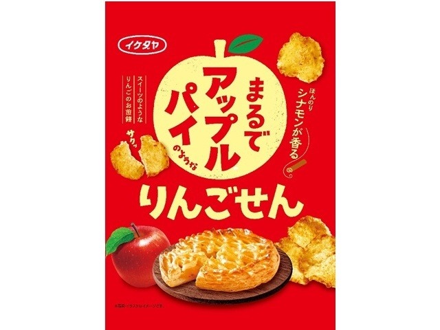 イケダヤ製菓 りんごせん ５０ｇ ×12入り 【全国送料無料】(一部地域別途)の画像