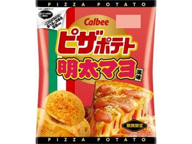 カルビー ピザポテト 明太マヨ風味５７ｇ×12入り 【全国送料無料】(一部地域別途)の画像