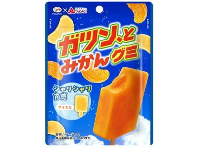 不二家 ガツン、とみかんグミ ５３ｇ×10入り 【全国送料無料】(一部地域別途)の画像