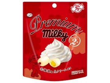 不二家 プレミアムミルキー ３７ｇ×10入り 【全国送料無料】(一部地域別途)の画像