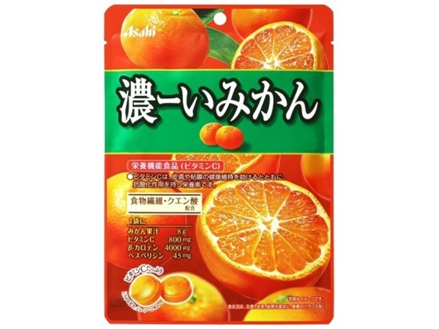 アサヒグループ食品 濃ーいみかん ８４ｇ×48入り 【全国送料無料】(一部地域別途)の画像