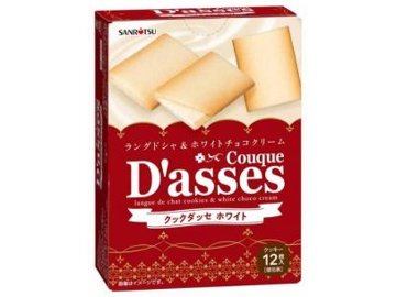 三立製菓 クックダッセ ホワイト１２枚×6入り 【全国送料無料】(一部地域別途)の画像