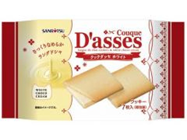 三立製菓 クックダッセ ホワイト７枚×24入り 【全国送料無料】(一部地域別途)の画像