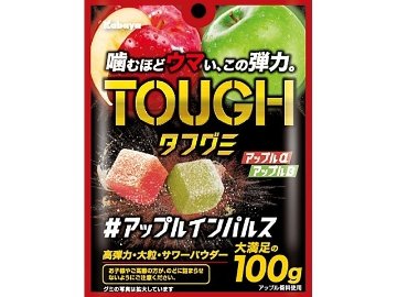 カバヤ タフグミ アップルインパルス１００ｇ ×6入り 【全国送料無料】(一部地域別途)の画像