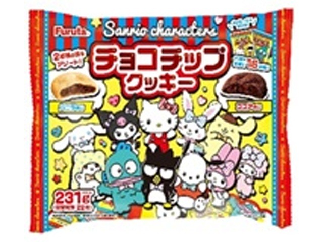 フルタ サンリオチョコチップクッキー×28入り 【全国送料無料】(一部地域別途)の画像