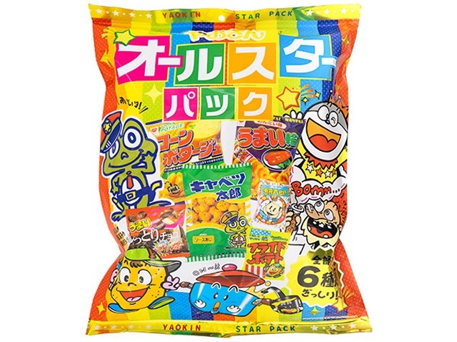 やおきん オールスターパック６袋×10入り 【全国送料無料】(一部地域別途)の画像