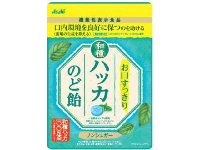 アサヒグループ食品 お口すっきり和種ハッカのど飴 ６７ｇ×48入り 【全国送料無料】(一部地域別途)の画像