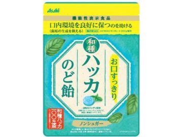 アサヒグループ食品 お口すっきり和種ハッカのど飴 ６７ｇ×48入り 【全国送料無料】(一部地域別途)の画像