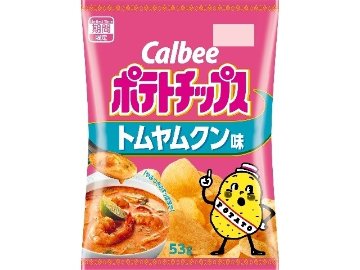 カルビー ポテトチップス トムヤムクン味５３ｇ ×12入り 【全国送料無料】(一部地域別途)の画像