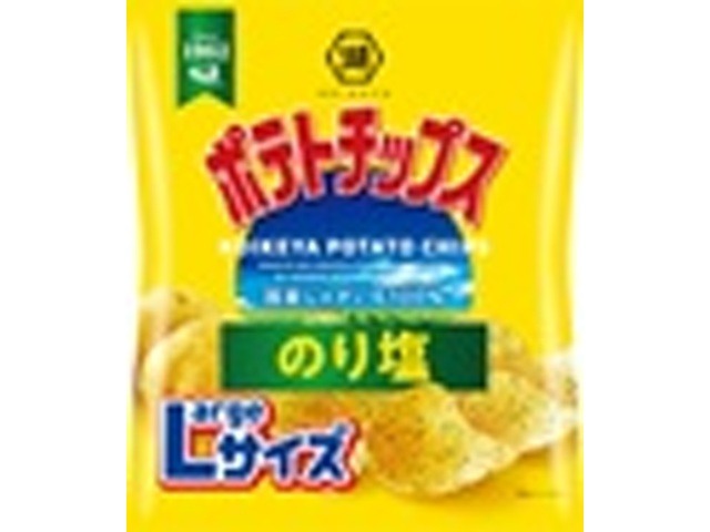 湖池屋 Ｌサイズポテト のり塩１０８ｇ ×12入り 【全国送料無料】(一部地域別途)の画像