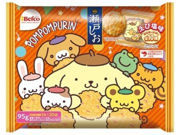 栗山米菓 サンリオキャラクターズ瀬戸しお９５ｇ ×12入り 【全国送料無料】(一部地域別途)の画像