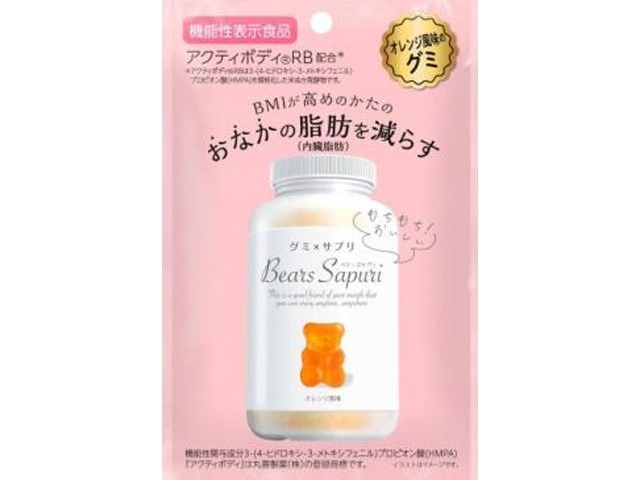 ベアーズサプリ オレンジ風味６０ｇ  ×12入り 【全国送料無料】(一部地域別途)の画像