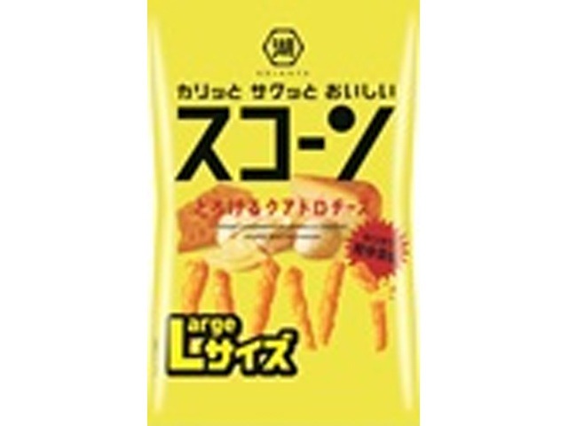 湖池屋 Ｌサイズスコーン クアトロチーズ１６０ｇ ×12入り 【全国送料無料】(一部地域別途)の画像