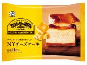不二家 カントリーマアムＭ（ＮＹチーズ）１０７ｇ ×36入り 【全国送料無料】(一部地域別途)の画像