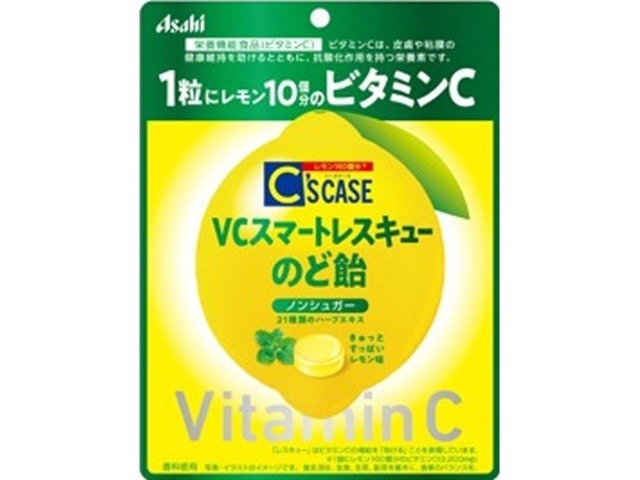 アサヒグループ食品 シーズケースＶＣスマートレスキューのど飴×48入り 【全国送料無料】(一部地域別途)の画像