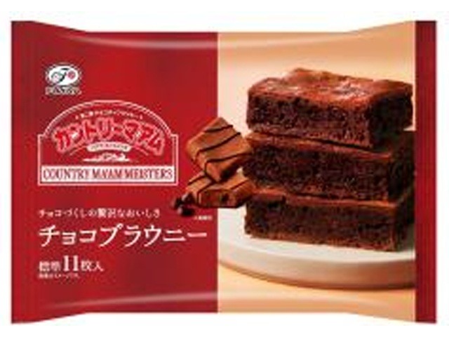 不二家 カントリーマアムＭ（ブラウニー）１２４ｇ ×36入り 【全国送料無料】(一部地域別途)の画像