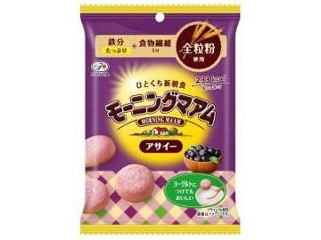 不二家 モーニングマアム アサイー５０ｇ×120入り 【全国送料無料】(一部地域別途)の画像