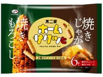 不二家 ホームサクッと焼きもろこし＆焼きじゃが６袋  ×18入り 【全国送料無料】(一部地域別途)の画像