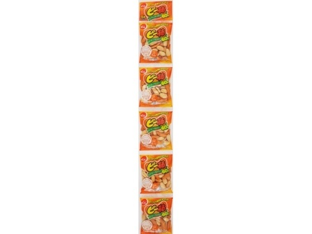でん六 ５連ピー柿 ７５ｇ７５ｇ×30入り 【全国送料無料】(一部地域別途)の画像