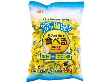 松屋製菓食べる塩レモンキャンディ ７００ｇ×8入り 【全国送料無料】(一部地域別途)の画像