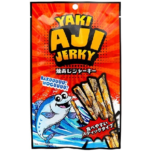 やおきん 焼あじジャーキー ×60入り 【全国送料無料】(一部地域別途)の画像