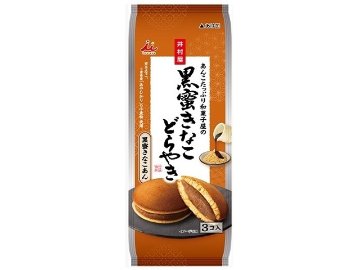 井村屋 あんこたっぷり和菓子屋のきなこどらやき３個 ×6入り 【全国送料無料】(一部地域別途)の画像