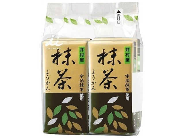 井村屋 ミニようかん 抹茶５８ｇＸ４本 ×12入り 【全国送料無料】(一部地域別途)の画像