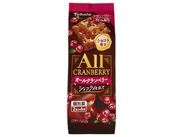 東ハト オールクランベリー ショコラ仕立て２枚Ｘ６袋 ×24入り 【全国送料無料】(一部地域別途)の画像