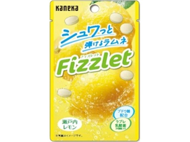 カネカ フィズレット 瀬戸内レモン１６ｇ ×120入り 【全国送料無料】(一部地域別途)の画像