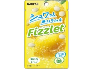 カネカ フィズレット 瀬戸内レモン１６ｇ ×120入り 【全国送料無料】(一部地域別途)の画像