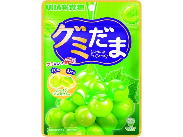 味覚糖 グミだま シャインマスカット５５ｇ ×72入り 【全国送料無料】(一部地域別途)の画像