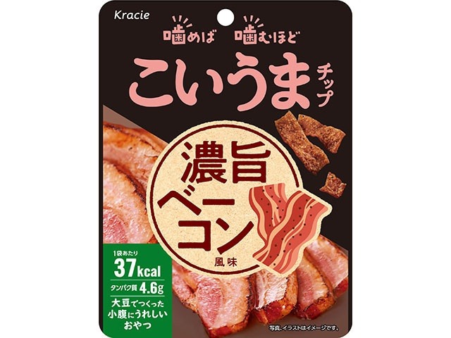 クラシエフーズ販売 こいうまチップ 濃旨ベーコン風味１１ｇ ×160入り 【全国送料無料】(一部地域別途)の画像