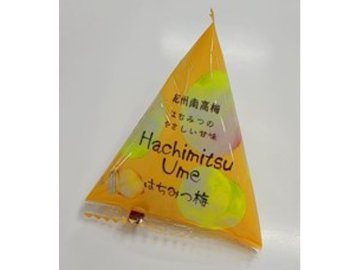 紀州南高梅 はちみつ梅 三角ピロ包装×100入り 【全国送料無料】(一部地域別途)の画像