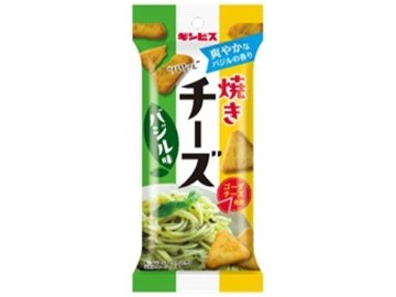 ギンビス 焼きチーズ バジル味３８ｇ ×80入り 【全国送料無料】(一部地域別途)の画像