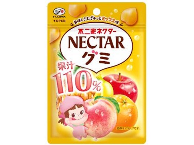 不二家 ネクターグミ ミックス５４ｇ ×120入り 【全国送料無料】(一部地域別途)の画像