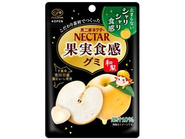 不二家 ネクター果実食感グミ 和梨４８ｇ×120入り 【全国送料無料】(一部地域別途)の画像