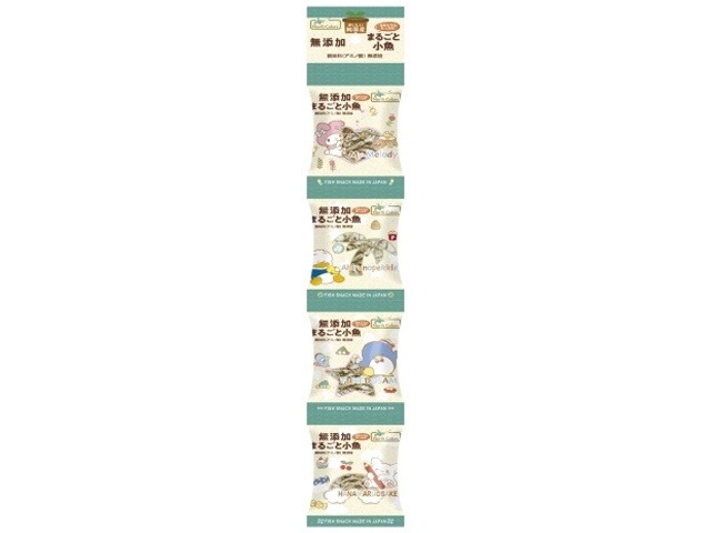 ノースカラーズ ４連純国産まるごと小魚×72入り 【全国送料無料】(一部地域別途)の画像
