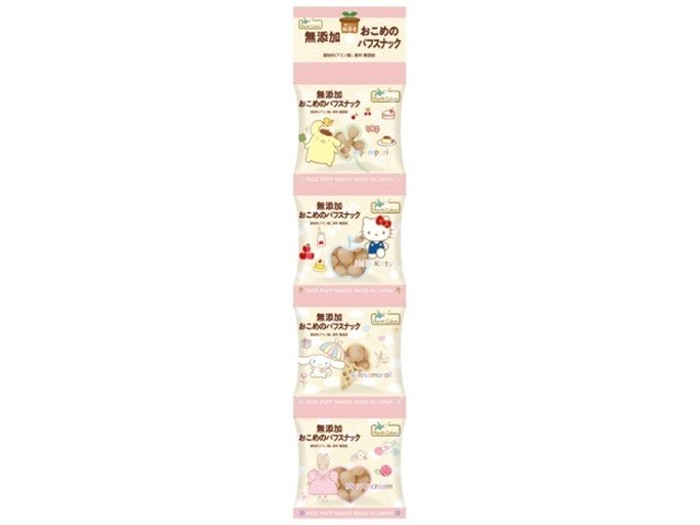 ノースカラーズ ４連純国産おこめのパフスナック  ×12入り 【全国送料無料】(一部地域別途)の画像