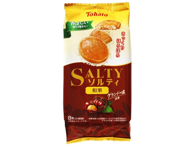 東ハト ソルティ 和栗８枚×12入り 【全国送料無料】(一部地域別途)の画像