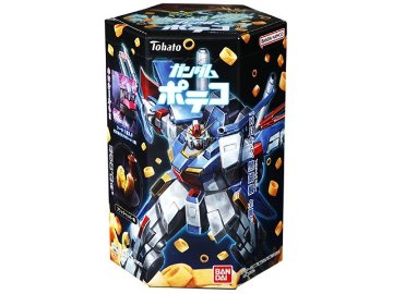 東ハト ガンダムポテコ ブラックペッパー味２３ｇ  ×48入り 【全国送料無料】(一部地域別途)の画像