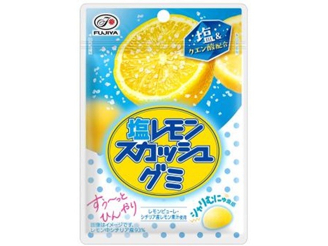 不二家 塩レモンスカッシュグミ５７ｇ ×120入り 【全国送料無料】(一部地域別途)の画像