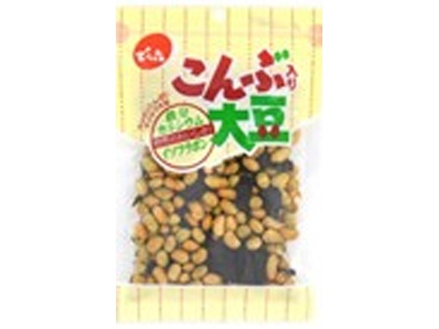 でん六 こんぶ入り大豆 ７２ｇ×24入り 【全国送料無料】(一部地域別途)の画像