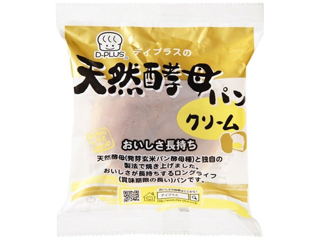 デイプラス 天然酵母パン クリーム  ×12入り 【全国送料無料】(一部地域別途)の画像