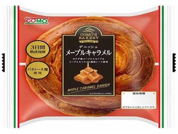 コモデニッシュメープルキャラメル ７５ｇ  ×18入り 【全国送料無料】(一部地域別途)の画像